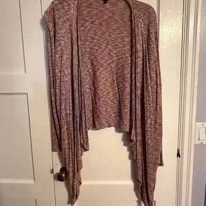 Torrid Mauve Open-Front Cardigan